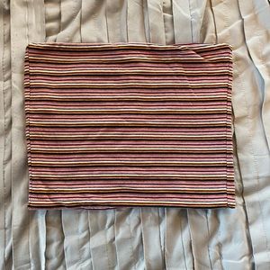 Striped tube top